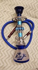 Shisha Blau Minishisha Mini-Shisha Wasserpfeife Pfeife Smoke Oriental Egypt
