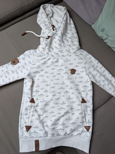 Naketano hoodie schiffe weiß