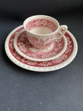 Villeroy&Boch V&B Rusticana rot Kaffeegedeck 3tlg, Teller/Kaffeetasse/Untertasse