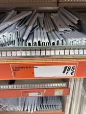 Regal-Träger Schwerlast Metall-Winkel Regal-Winkel Halterung hohe Tragkraft weiß