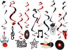 Rock & Roll Dekoration Musik
