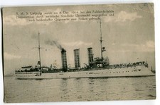 AK SMS "Leipzig",Kaiserliche