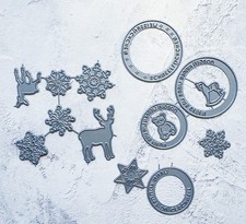 Weihnachtliche Stanzschablonen Original Charlie & Paulchen *neuwertig*