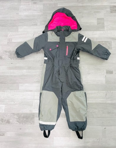 Schneeanzug grau pink - h&m,