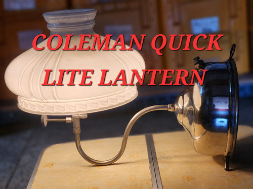 Vintage coleman quick lite - coleman, quick-lite