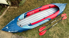Sevylor Tahiti Plus Kayak Kajak Freizeitkajak Boot Luftkajak 3P aufblasbar Blau