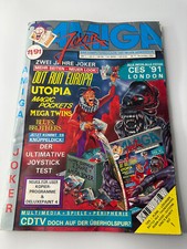 Amiga Joker Magazin 11/91 Out Run Europa Utopia CES 91 Battle Isle Mega Twins