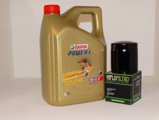 Ölfilter Ducati 1098 R, Bj: 08-09, Motoröl Castrol Premium 4 Ltr.