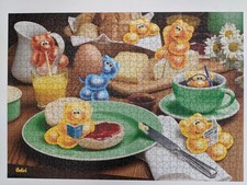 Ravensburger Puzzle - Gelinis beim Frühstück -  1000 Teile 1. Gelini-Puzzle 2002