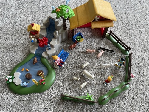 Playmobil petting zoo used - petting,