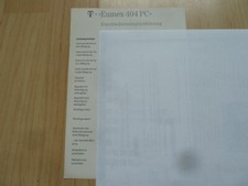 EUMEX 404PC KURZBEDIENUNGSANLEITUNG deutsche Telekom Telefonanlage