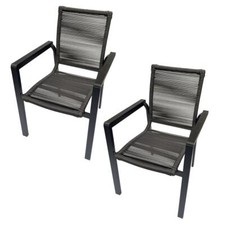 Rope 2er Set Gartenstuhl