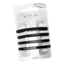 4 x Haarnadeln Haarklemmen Haarspangen Haarklammern metallfrei ca. 6 x 0,5 cm