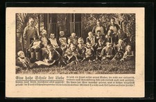 Ansichtskarte Eine hohe Schule der Liebe, Kinderhort für behinderte Kinder 