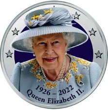 2 Euro Farbmünze "Queen