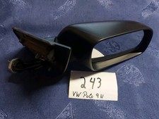 VW Polo 9N Außenspiegel Seitenspiegel Spiegel rechts schwarz 6Q0857934