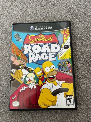 The simpsons road rage - road,