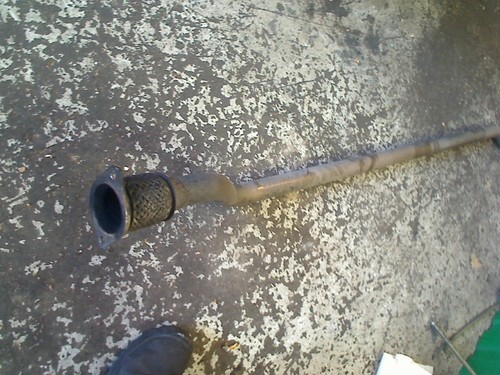 Auspuff exhaust renault laguna - auspuff,