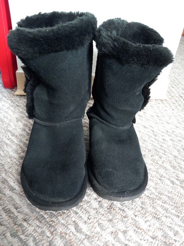 Schwarze schlupfstiefel 38 - gr.,