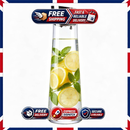 Wasserkaraffe glaskaraffe - 1,2l,