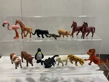 Tiere Bully Bullyland 14 x Micro Tiere Figur 1996: Flamingo, Skorpion, Pferd,Kuh