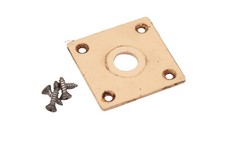 Aged Creme/Ivory Jackplate incl. screws "Art of Aging" Series fits Gibson®