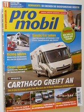 PRO MOBIL 11-09+CARTHAGO CHIC E-LINE I 49+CAMPINGBUSSE+GASBETRIEB+WINTERREIFEN