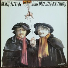 LP 12'' DDR Amiga Comedy Folk: Beschattung durch Duo Sonnenschirm, brachial