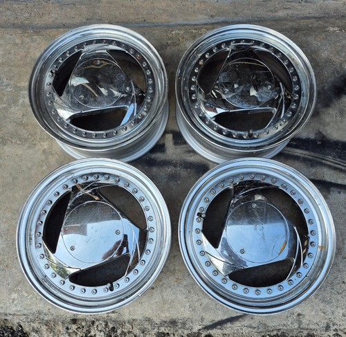 Jdm chrom trispoke felgen - trispoke,