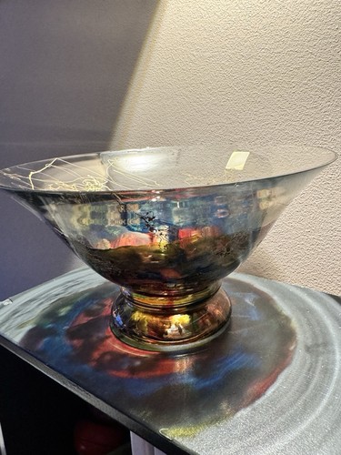 Glas schale mit fuß buntes - fuß,,