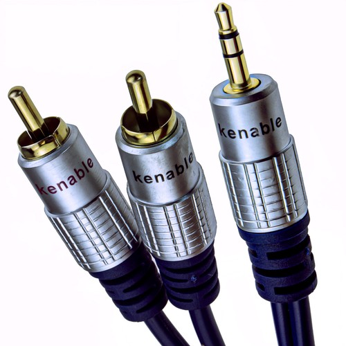 Ofc 5mm stereo - 3.5mm, stecker