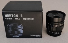 VOIGTLÄNDER  40mm F 1.2