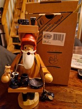 Volkskunst aus dem Erzgebirge – KWO Räuchermann Hausierer / Geschirrhändler – Hö