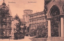 DEUTSCHLAND HEIDELBERG DER SCHLOSSHOF