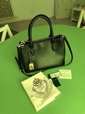 RLL Ralph Lauren Double Zipper Satchel, Henkel-/Schultertasche, wie neu