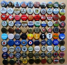 100 verschiedene Kronkorken-Sammlung 15