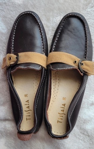 Tissaia ledermokassins - ,