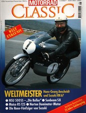Zeitschrift Motorrad Classic #6 1994 Suzuki RK 67 NSU 500 SS Sunbeam S8 Maico RS