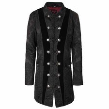 Azzazzinz Herren Mantel Gehrock Classic Coat Brocade Z-7-03-040-20 6009
