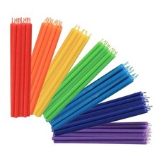 49x Chakra Kerzen Set 16 cm