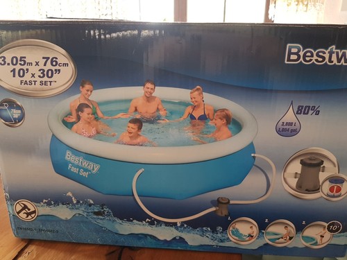 3005x76cm rund pool bestway - 3005x76cm,