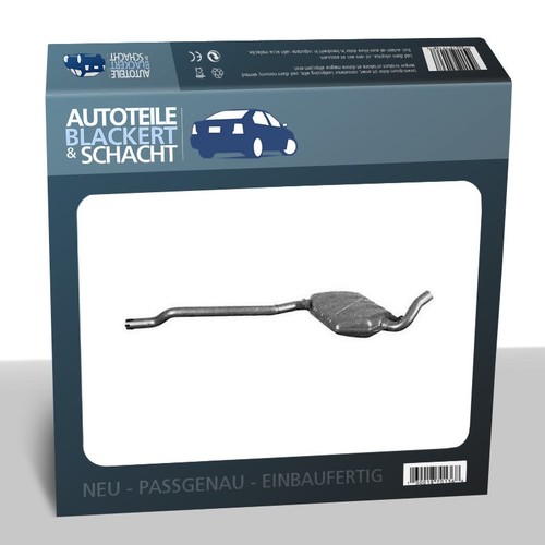 Auspuff mitteltopf für audi - mitteltopf,