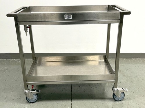 Edelstahl tischwagen - edelstahl,