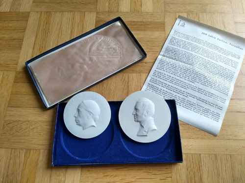 Kpm porzellan medaille münze - kpm,