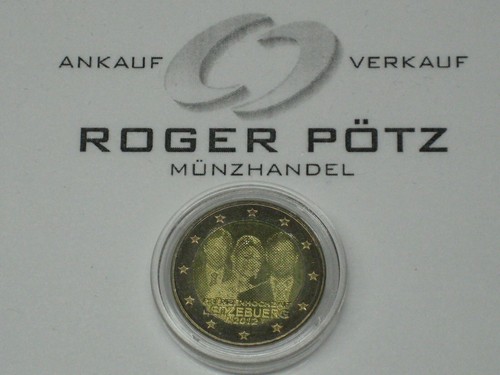 Euro gedenkmünzen luxemburg - 2,