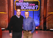 !!! SALE - 10 EURO !!! HANSI KRAUS & HEINTJE SIMONS original signiert –GROSSFOTO