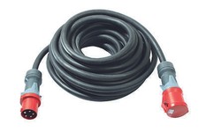 as-Schwabe Starkstrom Verlängerungskabel 10m - 50m 400V 63A 5G16 Verlängerung