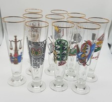 6 Bierglas  Biertulpen Glas