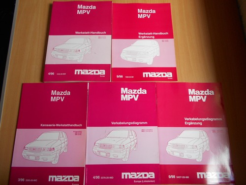 Werkstatthandbuch mazda mpv - werkstatthandbuch,