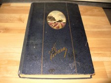 altes Postkartenalbum mit 296 Ansichtskarten, vor 1945, kleinformat